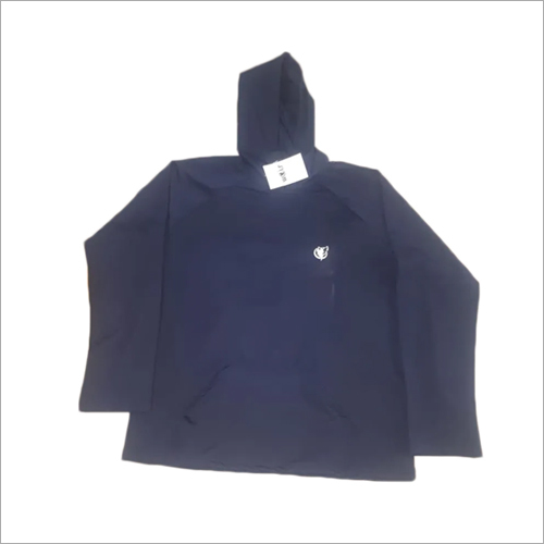 Mens Track Upper - Cotton Blend , Blue Color, Available in Sizes M, L, S, XL | Adult Fit for Comfort and Style
