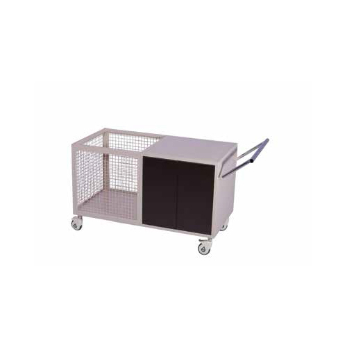 Hospital Linen Trolley - Feature: ]