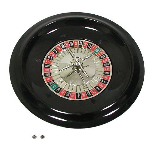 16-inch Roulette Wheel Game Set With Chips