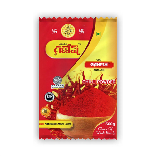 Red Chilli Powder - 500 GM, Standard Grade | Vibrant Red Color, 1 Year Shelf Life, Fine Powder Form