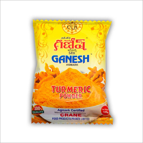 100 GM Turmeric Powder - Standard Grade, Fine Powder Form with 1 Year Shelf Life | Ideal for Culinary and Natural Colorant Uses