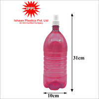 28MM 10x31cm Pet Plastic Pharma Bottle With 2000ml PP Mist Cap