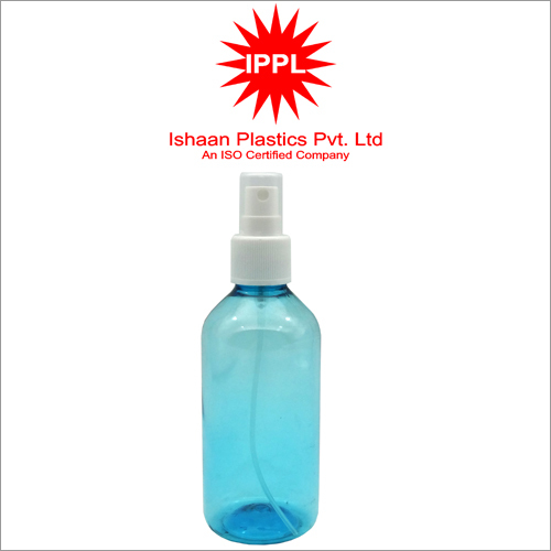 25MM Blue Pet Plastic Pharma 200ml Bottle With PP Mist Cap