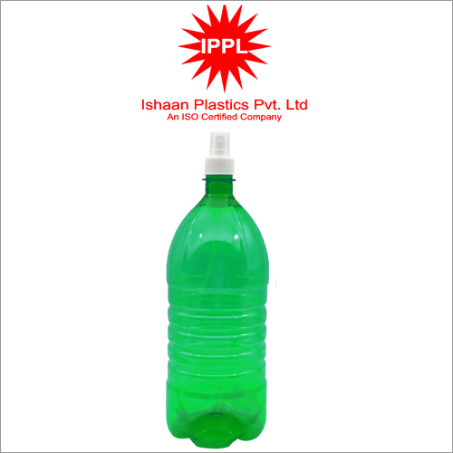 28MM Green Pet Plastic Pharma Bottle With PP Mist Cap 1500ml