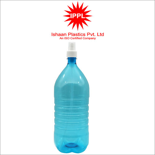 28MM  Blue Pet Plastic Pharma Bottle With PP Mist Cap