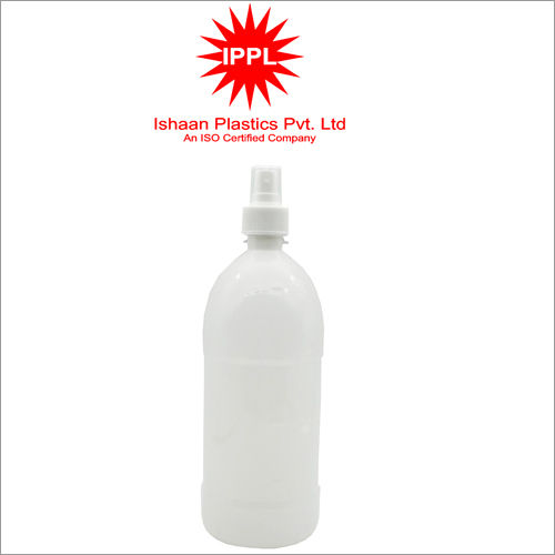 28MM White Pet Plastic Pharma Bottle With 1000ml  PP Mist Cap