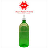 28MM Green Pet Plastic Pharma Bottle With 1000ml PP Mist Cap