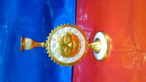 Candle Stand Sun Design