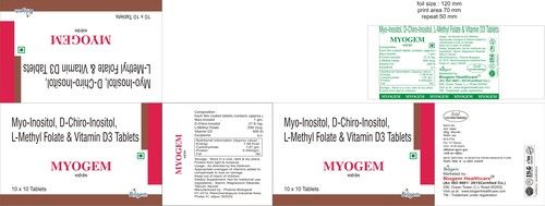 MYO INOSITOL D CHIRO INOSITOL