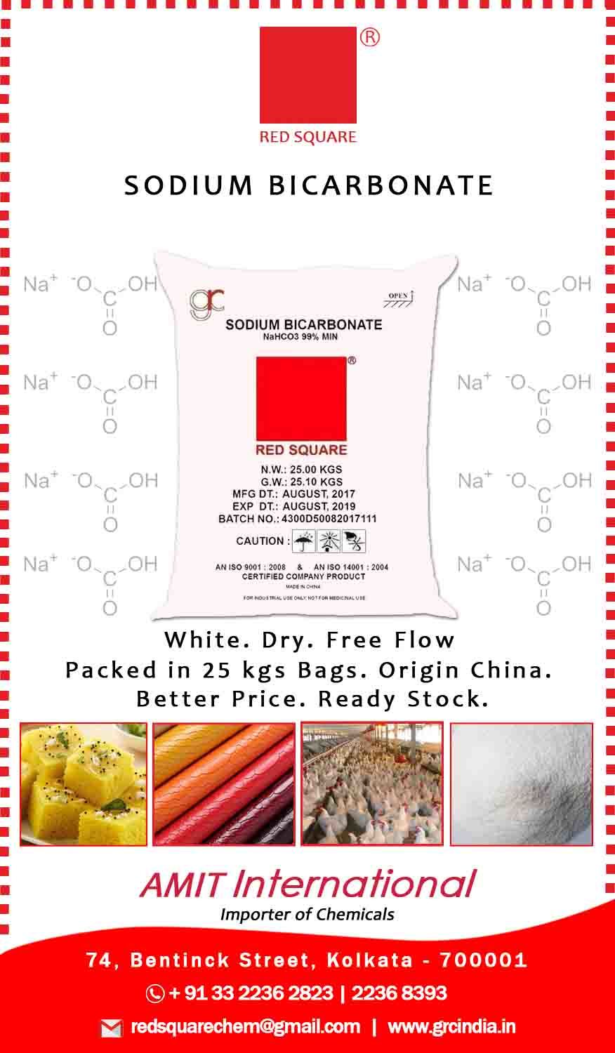 Sodium Bicarbonate Feed Grade - RED SQUARE