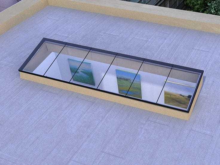 Aluminium Skylight Glass Facade
