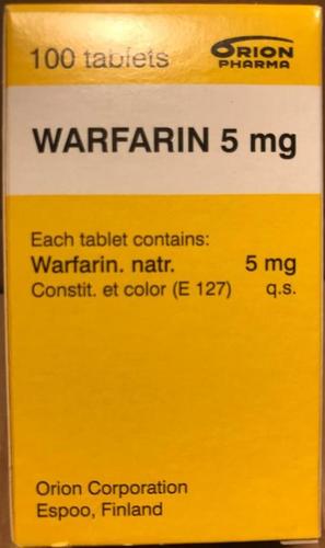 Warfarin Tablets 2.5mg