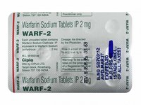 Warfarin Tablets 2.5mg