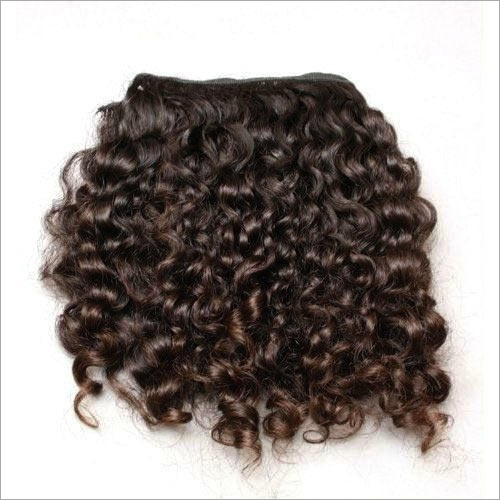 Black 15 Inch Women Curly Hair Extension
