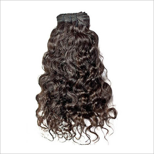 Indian Black Curly Remy Hair Extension