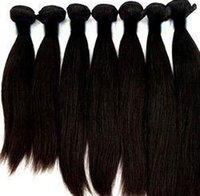 Indian Black straight Human Hair Extensions
