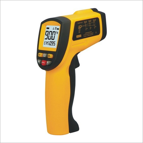Infrared Thermometer - Yellow | Clinic and Hospital Use Accurate Body Temperature Measurement