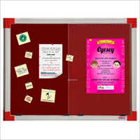Glass Door Notice Board