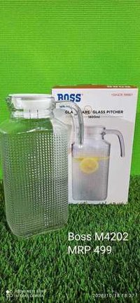 Boss Glass Pitcher