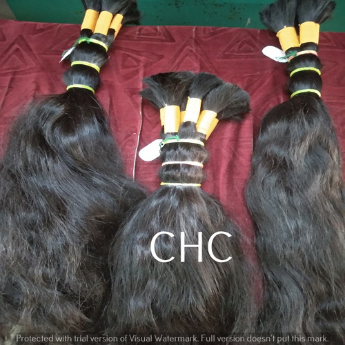 UNPROCESSED FULL CUTICLE ALIGNED NATURAL INDAN BULK HUMAN HAIR EXTENSIONS  Manufacturer,Exporter,Supplier