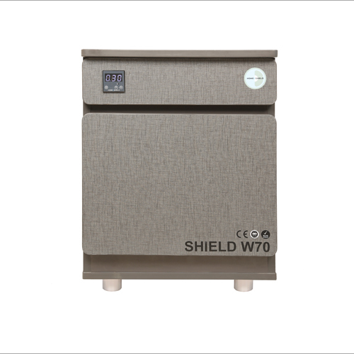 Mild Steel Graceful Grey With Caster Legs Uv Sterilization Box