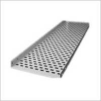 GI Perforated Cable Tray - Galvanized Iron & Mild Steel, Uniform Holes for Cable Protection and Ventilation