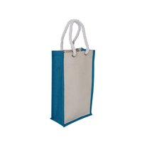 10 Oz PP Laminated Canvas Tote Bag With Twisted Rope Handle