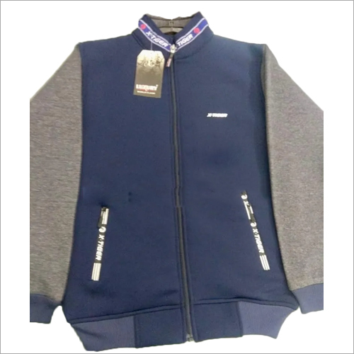 Mens Winter Zipper Jacket - Full Sleeve Design | Washable, Comfortable Fit for Mens, Ideal for Cold Weather Wear