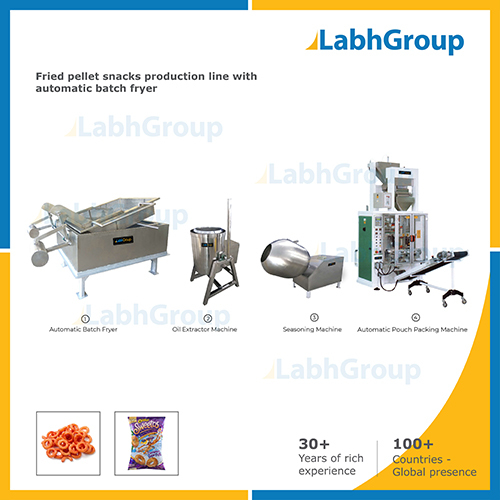 Fried Pellet Snacks Making Machines