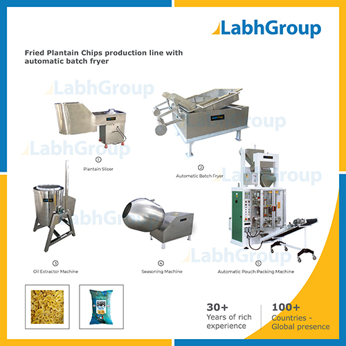 Plantain Chips Making Machines - Production Plant