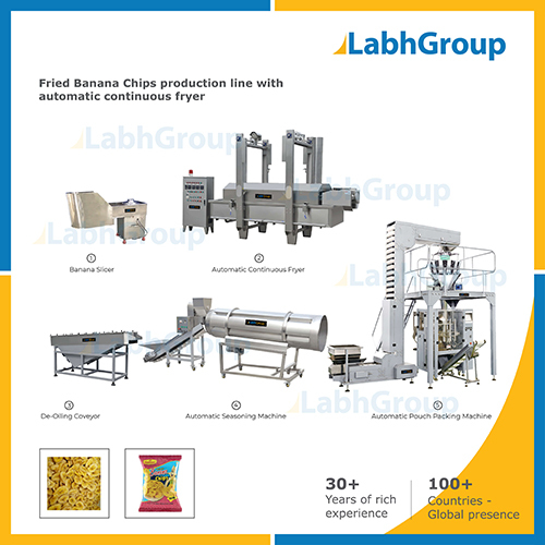 Banana Chips Making Machines - Production Line