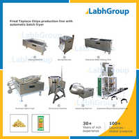 Fried Tapioca Chips Making Machines Capacity: 100 Kg/hr