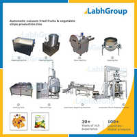 Vacuum Fried Fruit & Vegetable Chips Making Machines Capacity: 100 Kg/hr