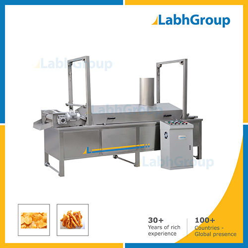 Electrical Continuous Fryer For Frying Snacks Food Capacity: 500 Kg/Hr