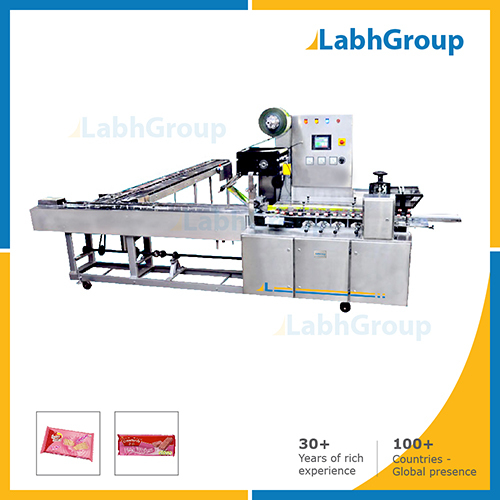 Automatic Wafer Biscuit Wrapping & Packing Machine