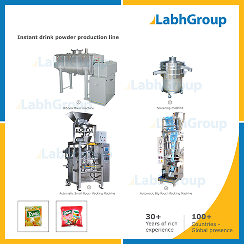 Automatic Instant Drink Juice Powder Making Machines