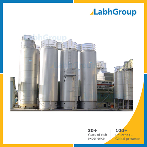 Stainless Steel Bulk Milk Storage Tank