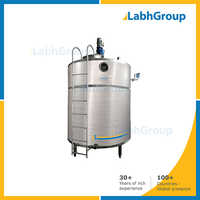 Stainless Steel Dairy Cream Storage Tank Capacity: 2000 Liter/day