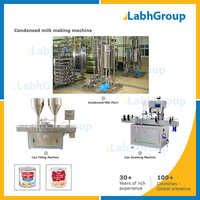 Condensed Milk Making Machine Capacity: 1000lit/hr Liter/day