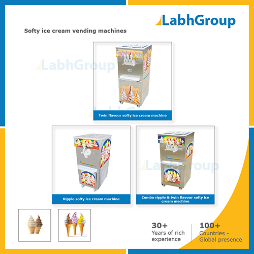 Softy Ice Cream Vending Machines By LABH PROJECTS PVT. LTD.