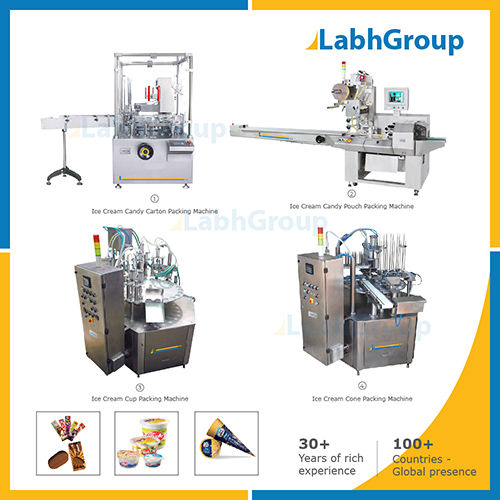 Ice Cream Packing Machine Dimension(L*W*H): 2200 X 1300 X 1500 Millimeter (Mm)