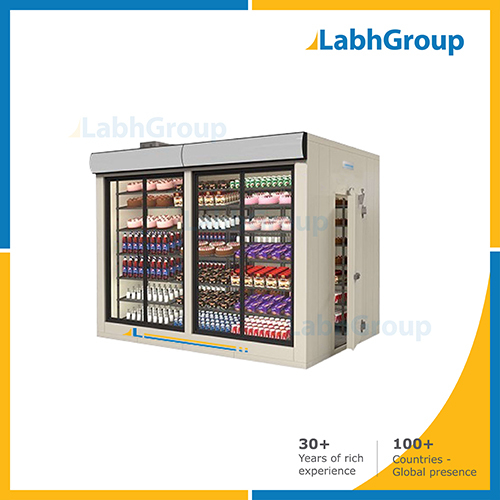 Glass Door Display Chiller For Ice Cream
