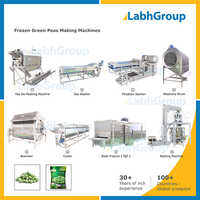 Automatic Iqf Frozen Green Peas Making Machine Capacity: 1000 Kg/hr