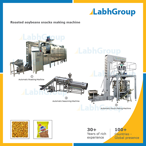 Roasted Soybeans Snacks Making Machine