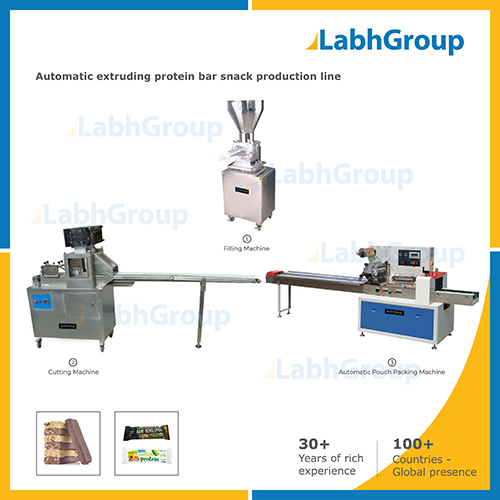 Extruding Protein Bar Snack Making Machines