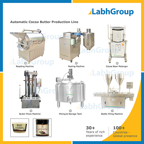 Cocoa Butter Making Machines Capacity: 500 Kg/Hr