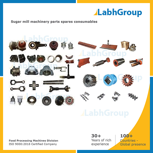 Sugar Mill Machinery Parts Spares Consumables