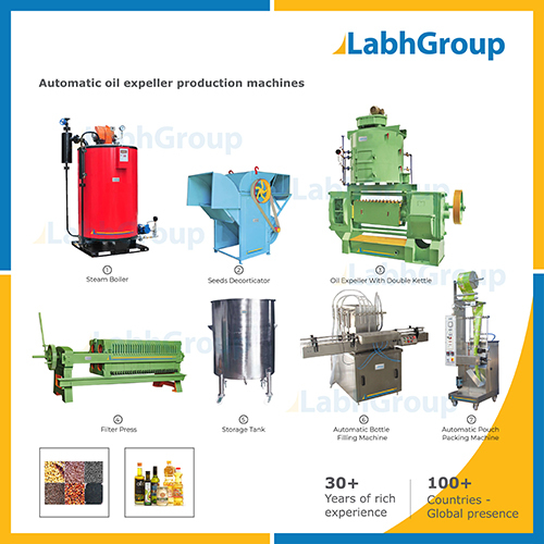 Advance High Capacity Oil Seeds Expeller Machine