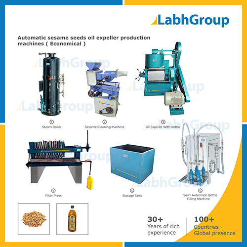 Sesame Seeds Oil Extraction Expeller Machine