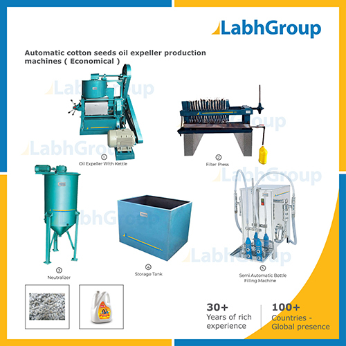 Cotton Seeds Oil Extraction Expeller Machine
